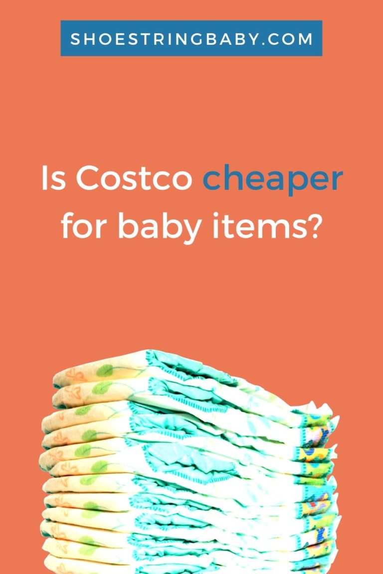 Are Costco baby items cheaper? shoestring baby
