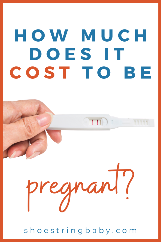 How much does pregnancy cost? | shoestring baby