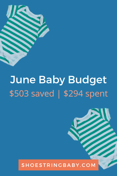 June Baby Budget