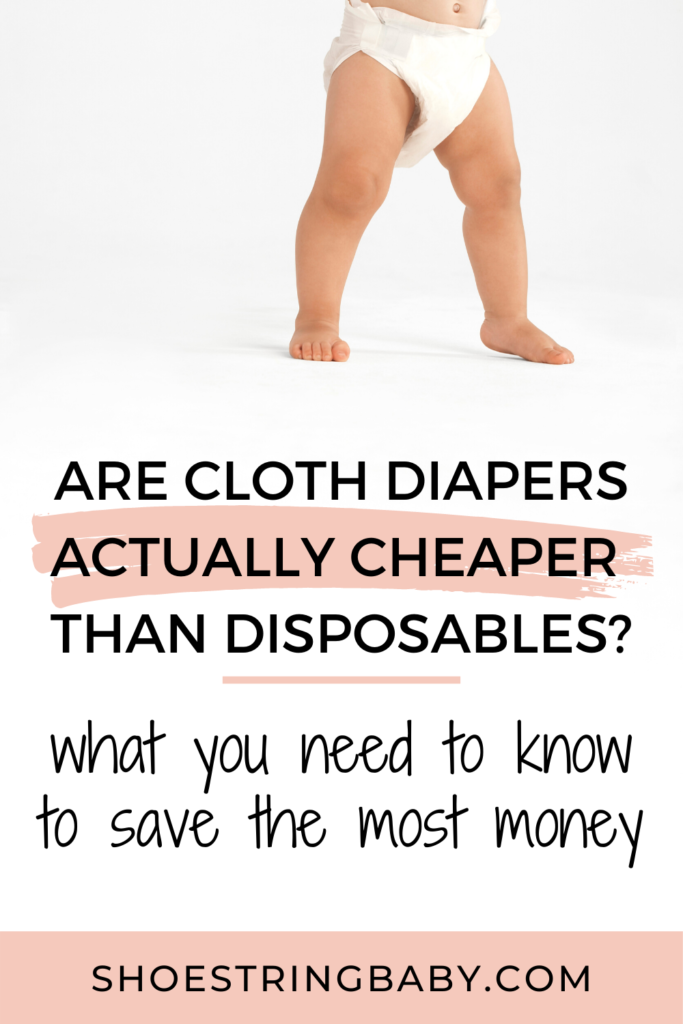Are cloth diaper costs cheaper than disposable diapers?
