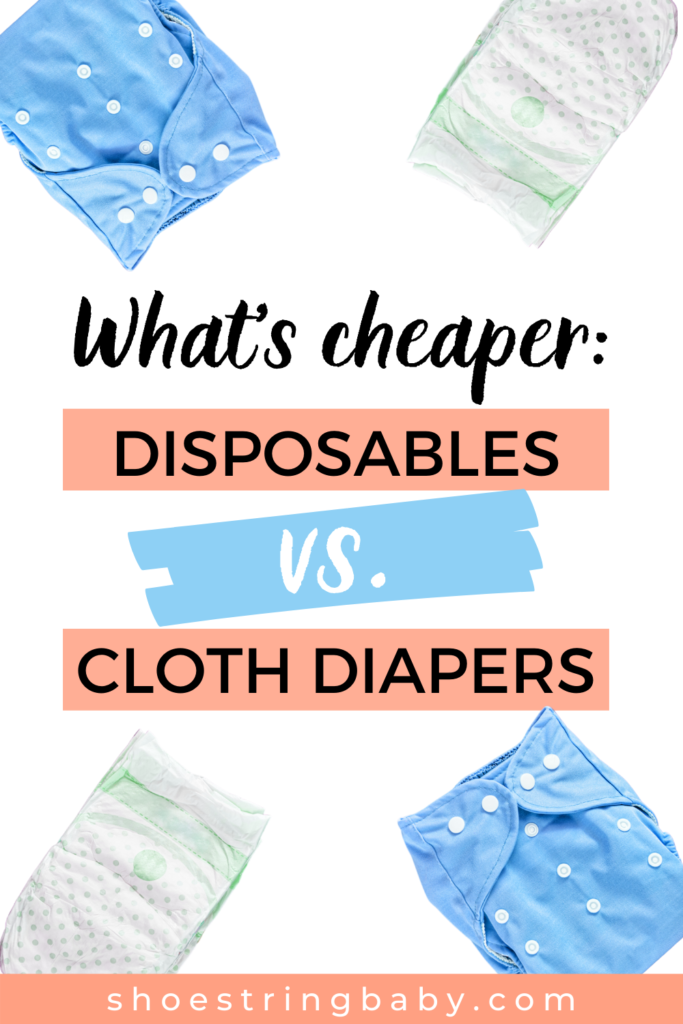Are disposable or cloth diapers cheaper?