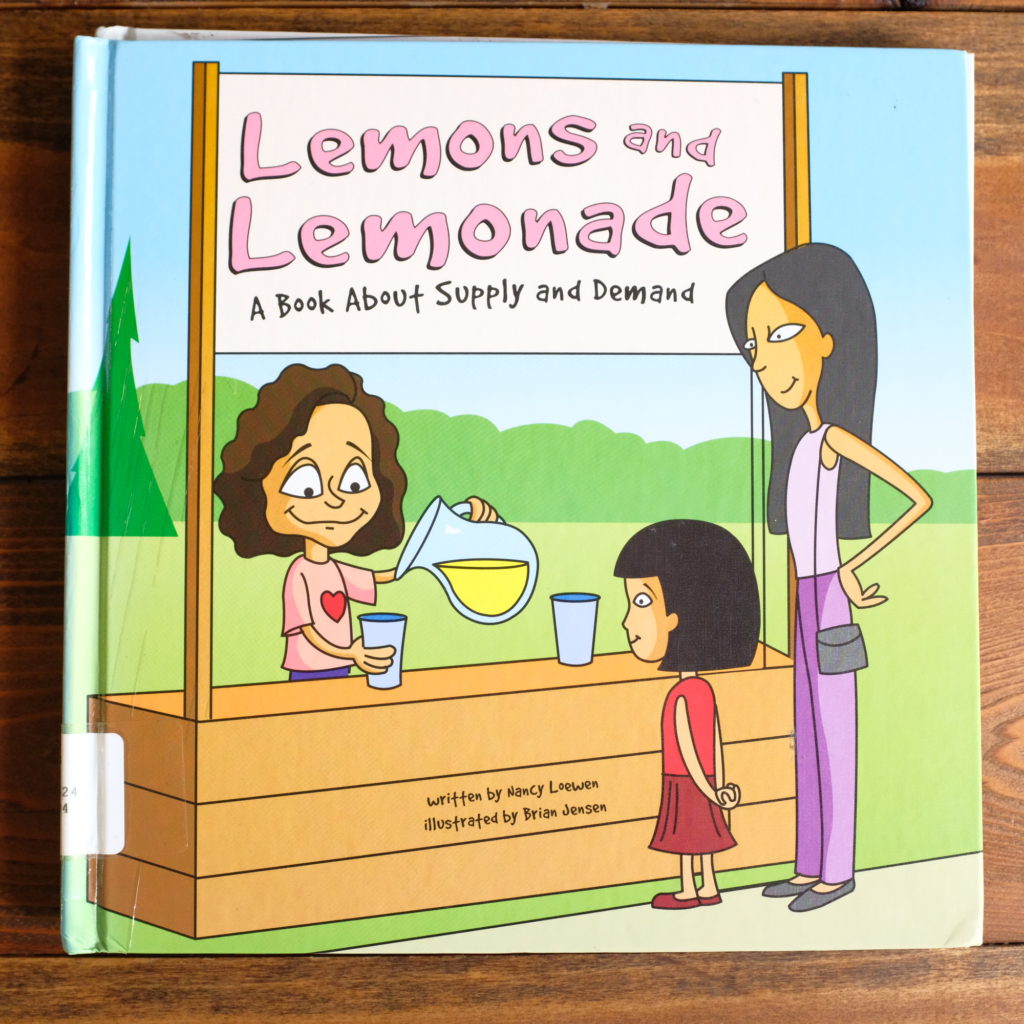 Kids book about making money - Lemons and Lemonade