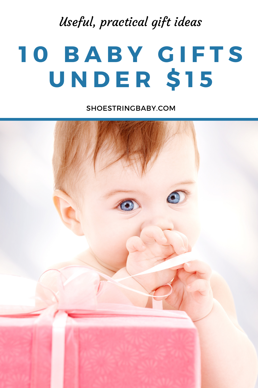 10 Useful Baby Gifts Under $15 | shoestring baby