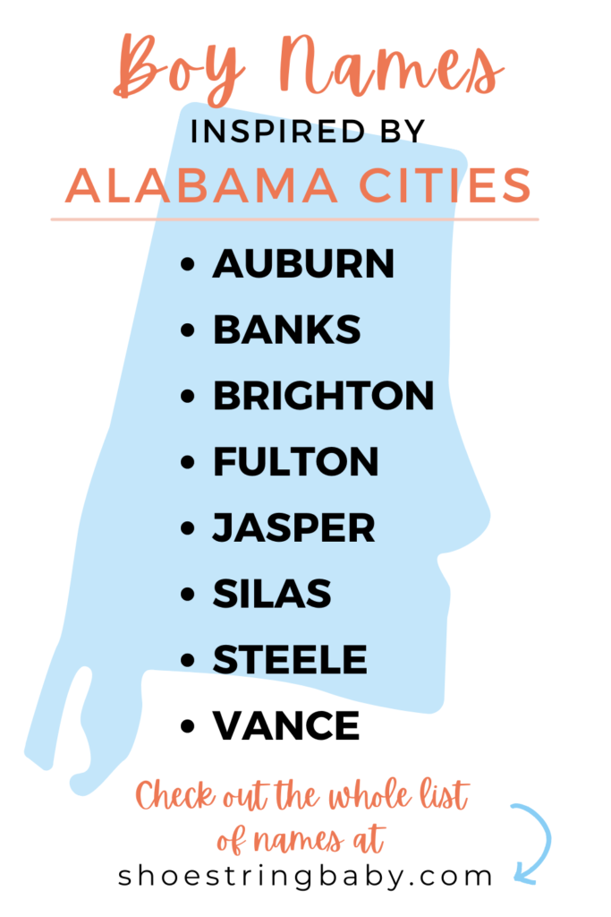 boy name ideas from alabama cities