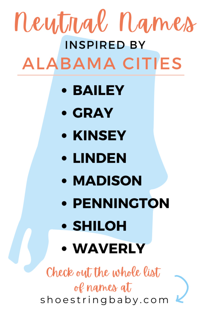 gender neutral baby name ideas from alabama