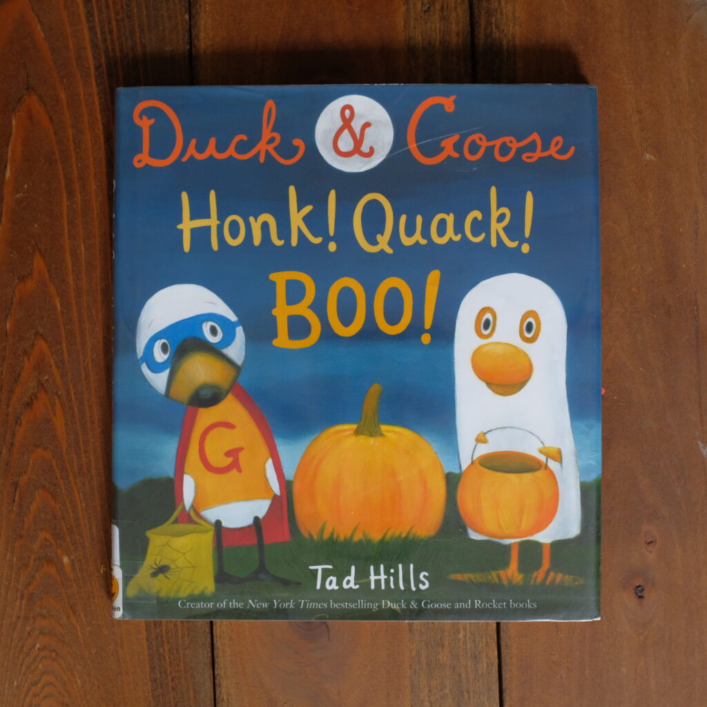 Duck & Goose Honk! Quack! Boo! book cover