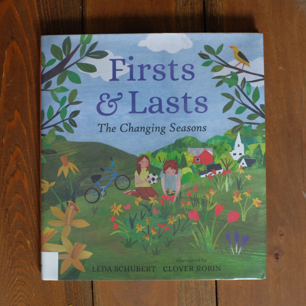 First and Lasts changing seasons childrens book