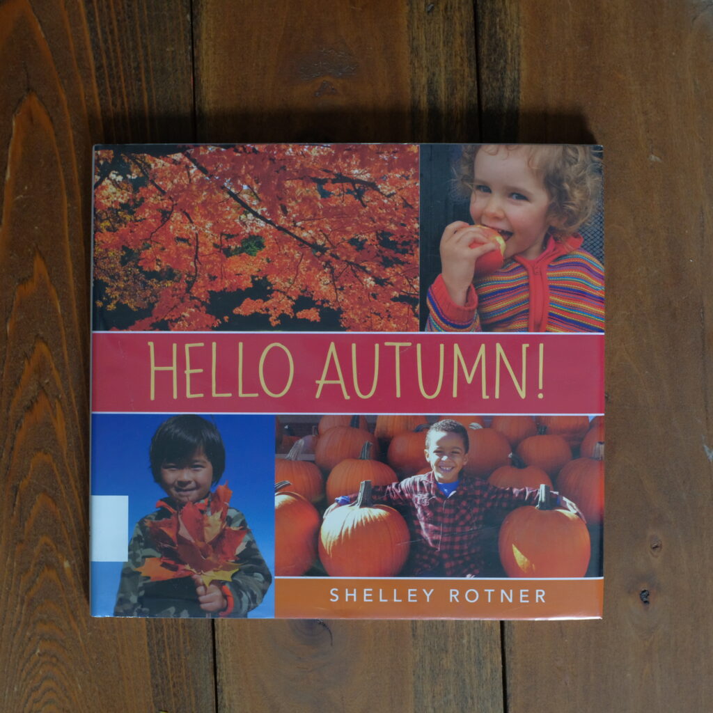 Hello Autumn children's book cover
