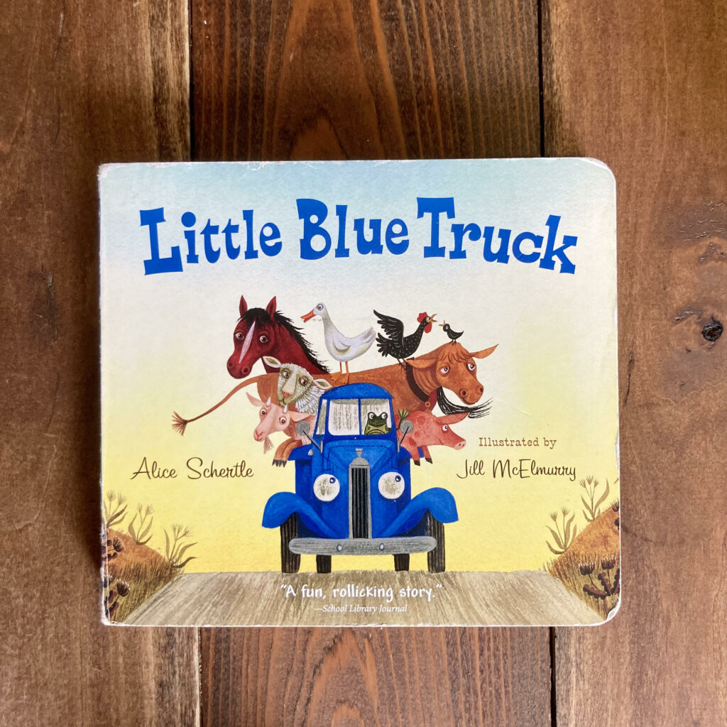 little blue truck book