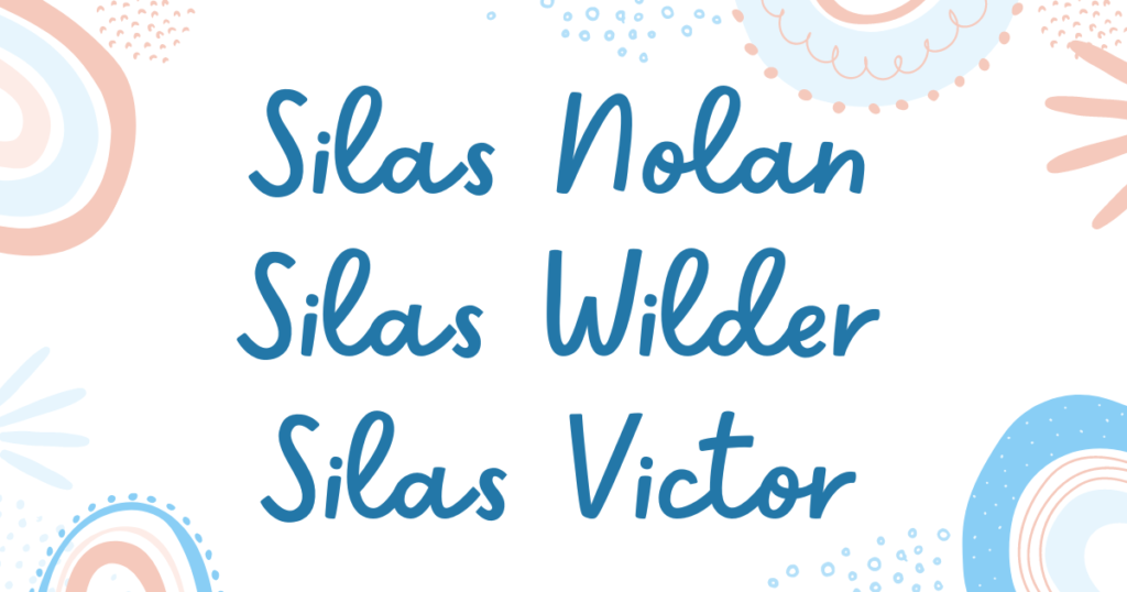 Example classic full names for Silas