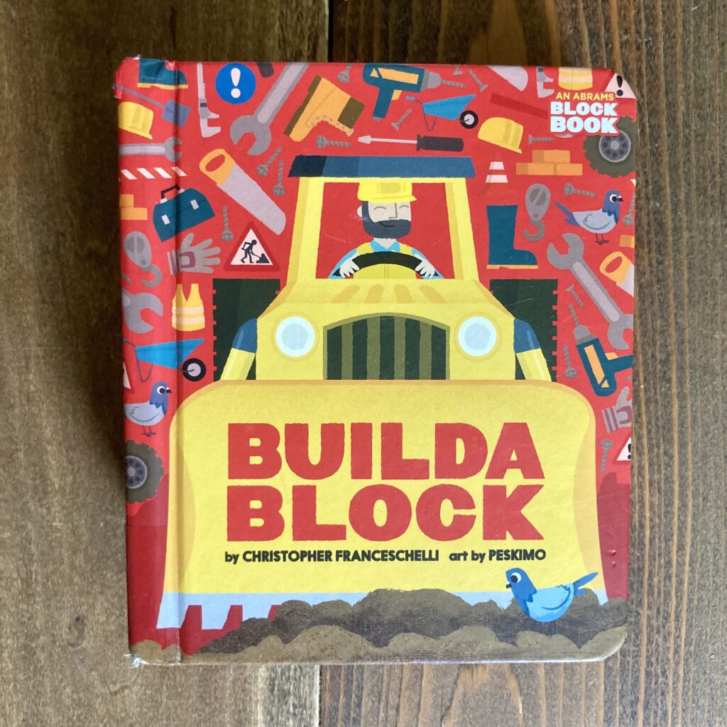 Buildablock toddler book