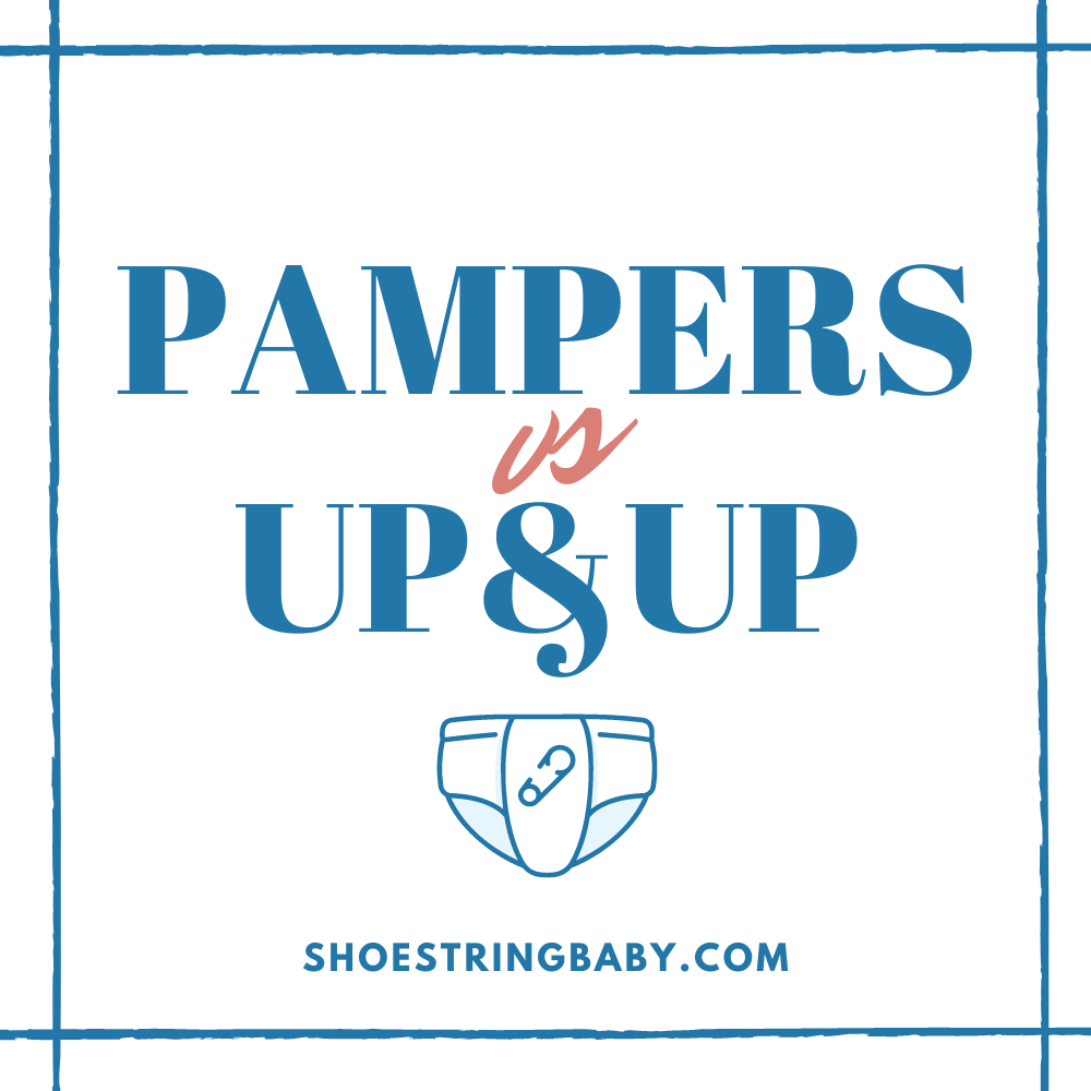 Pampers vs. Target Up & Up diapers