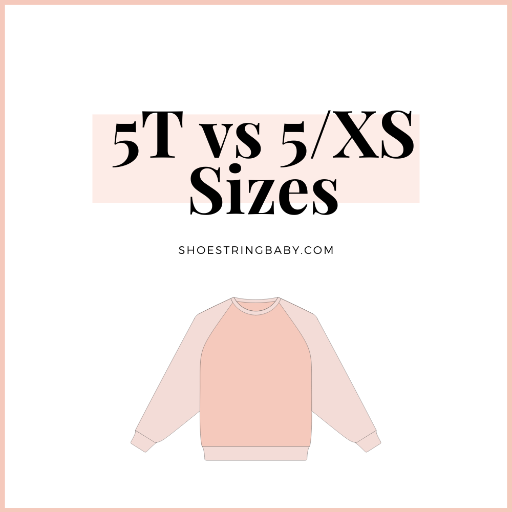 Vs 5T Children's Clothing Size (Differences Explained), 57% OFF