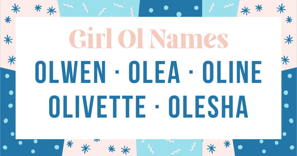 example girl names with ol