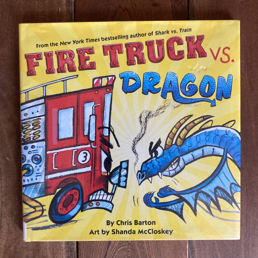 Fire Truck vs. Dragon book cover