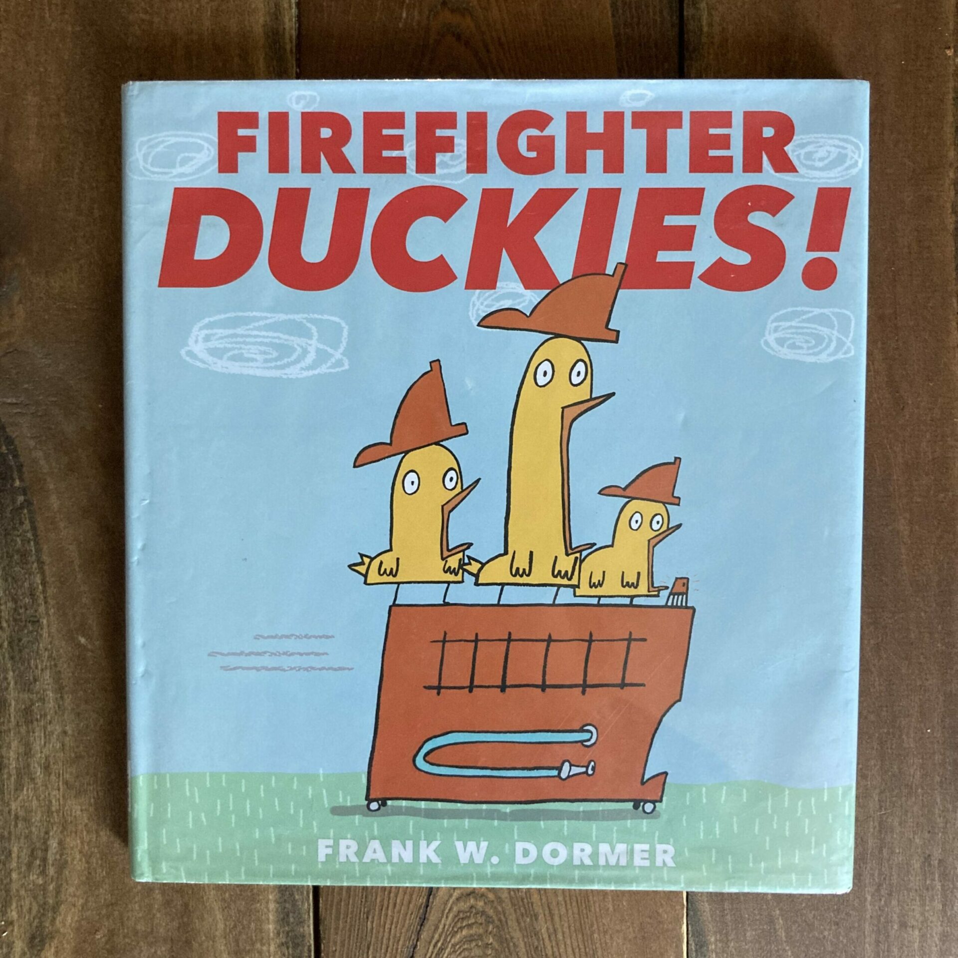 Firefighter Duckies! kids book cover