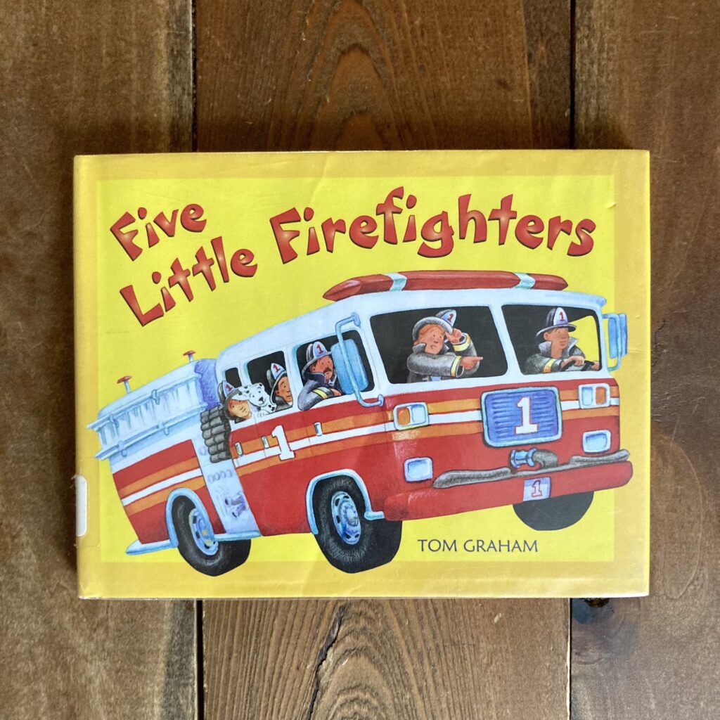 Five little firefighters book cover by Graham