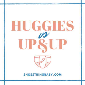 Huggies vs. Target Up & Up Diaper Review (+ Real Life Testing!)
