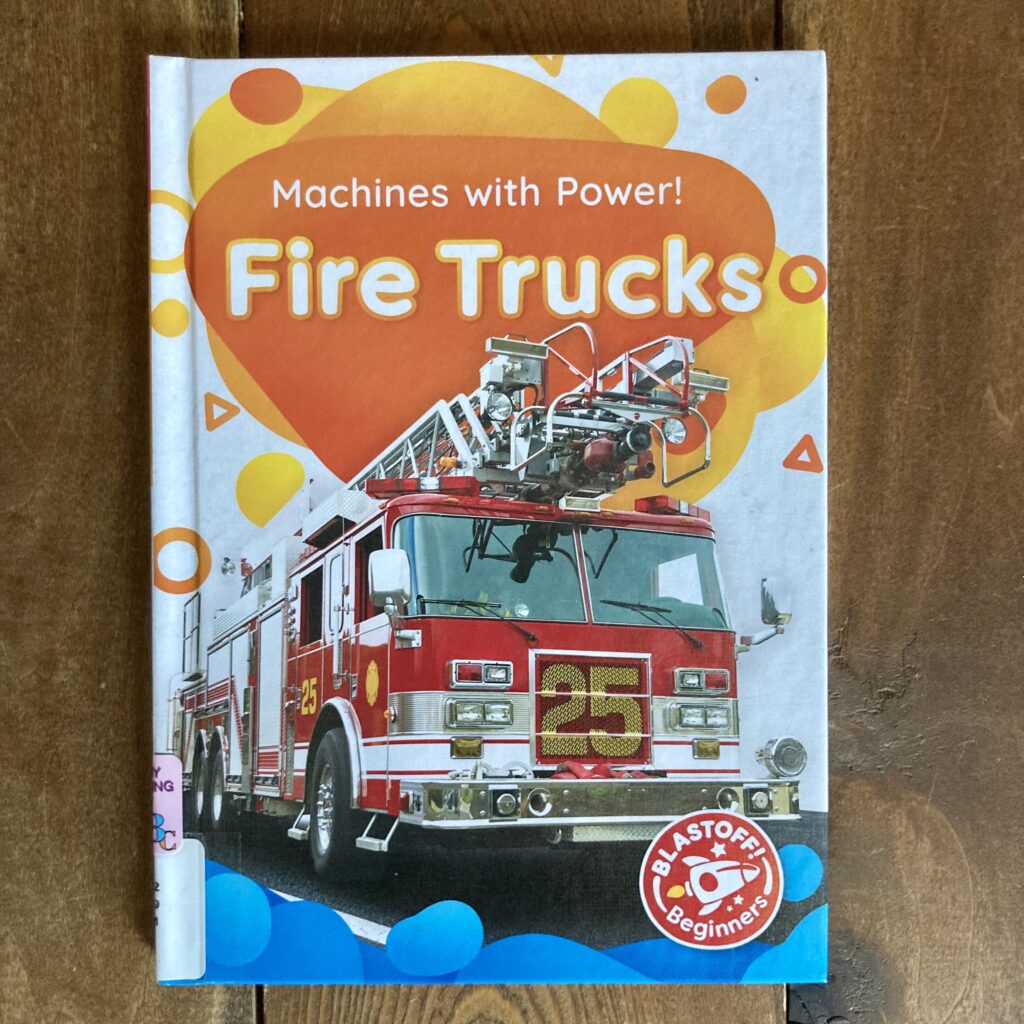 Machines with Power! Fire Trucks book cover