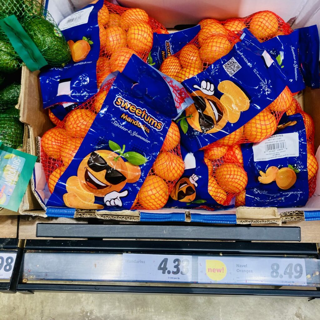 mandarins at lidl