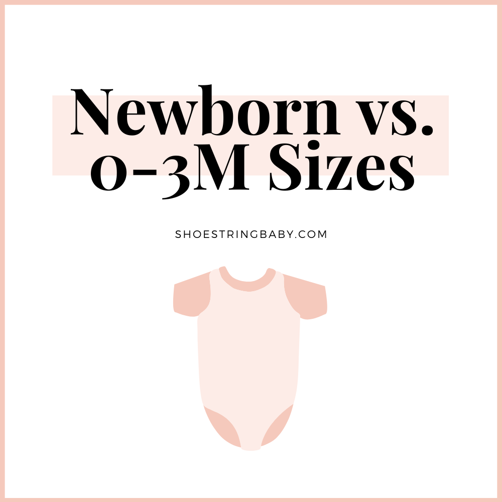 newborn vs. 0-3 month sizes for baby clothes