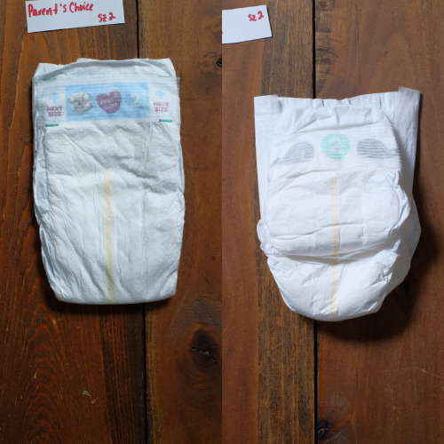 Wal-mart's parents choice vs. target's up and up diapers