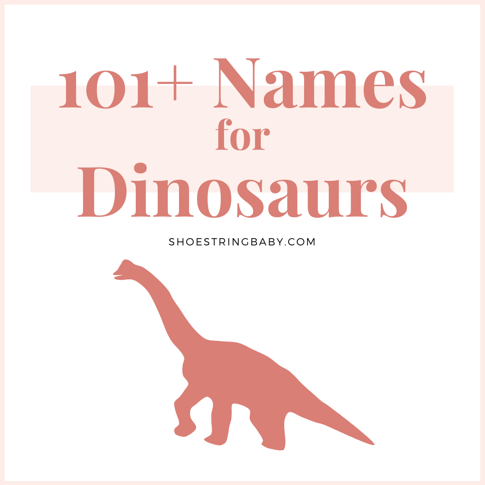 101 names for stuffed dinosaurs