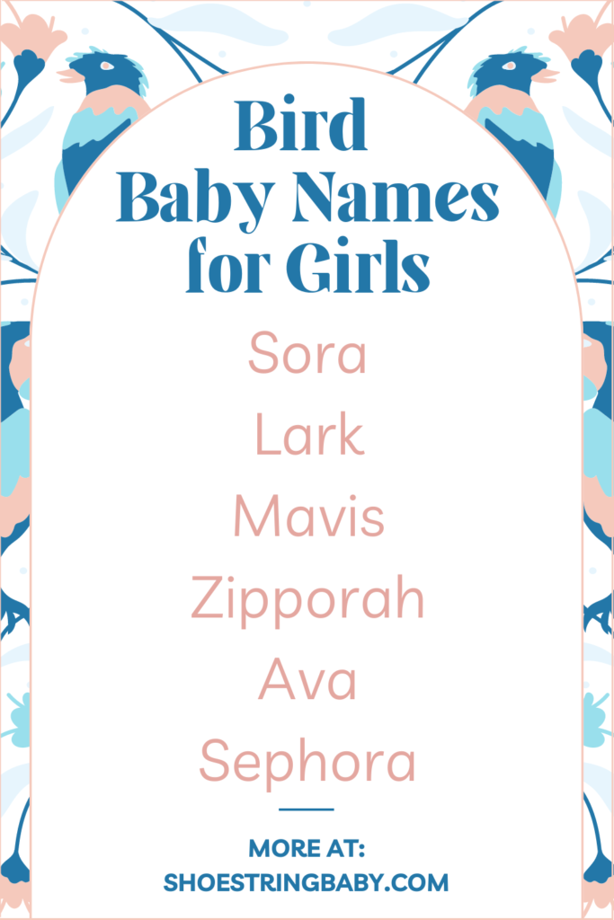 girl names related to birds
