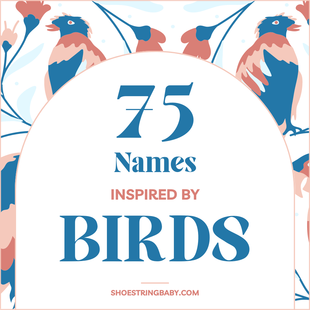 75 bird inspired baby names