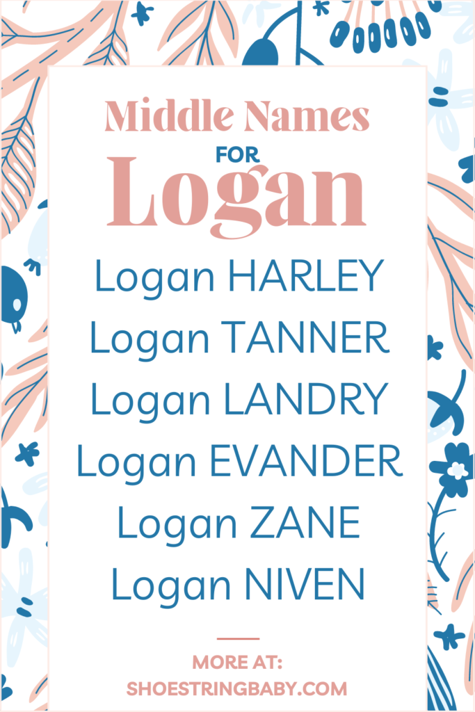 boy middle names for logan