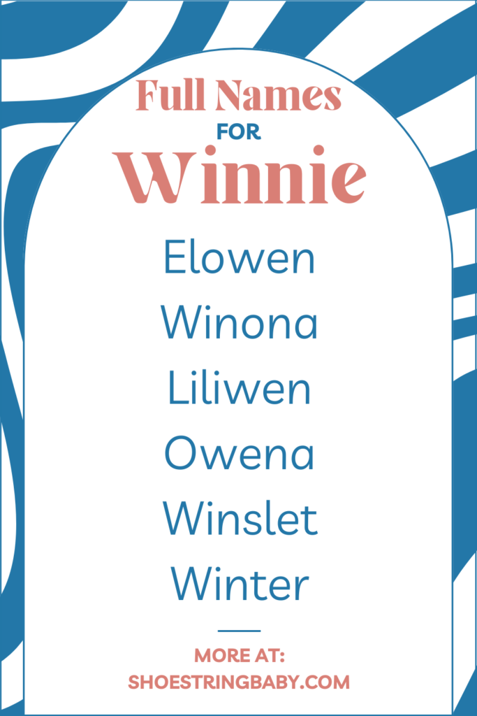 full names for winnie