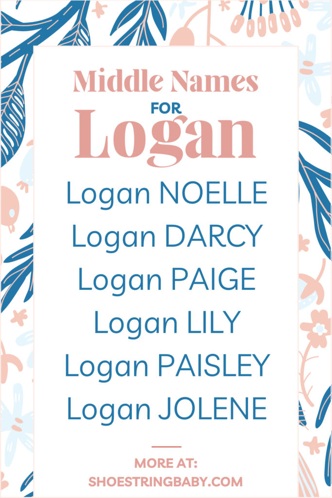 girl middle names for logan