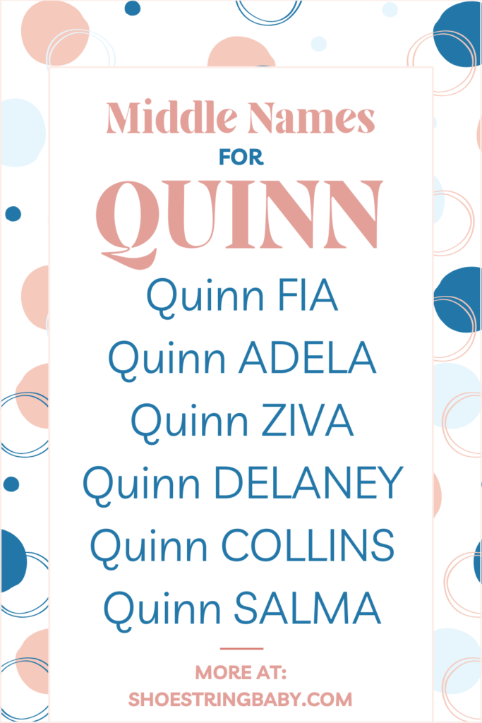 girl middle names for quinn