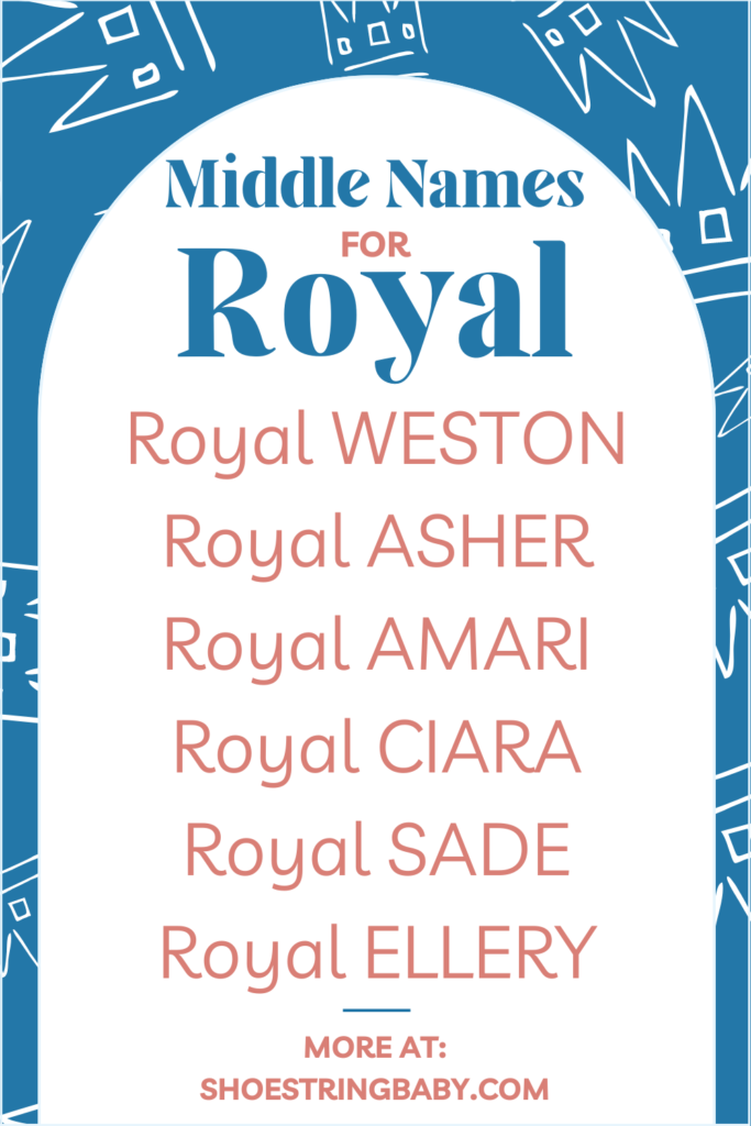list of middle names for the name Royal