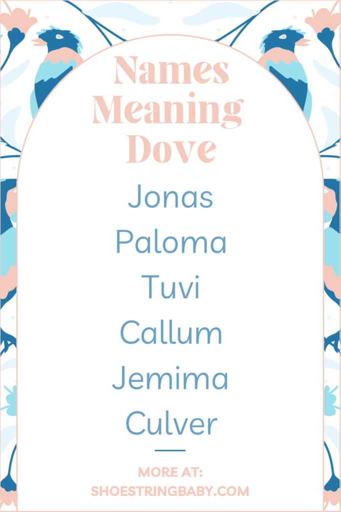 Names that mean dove