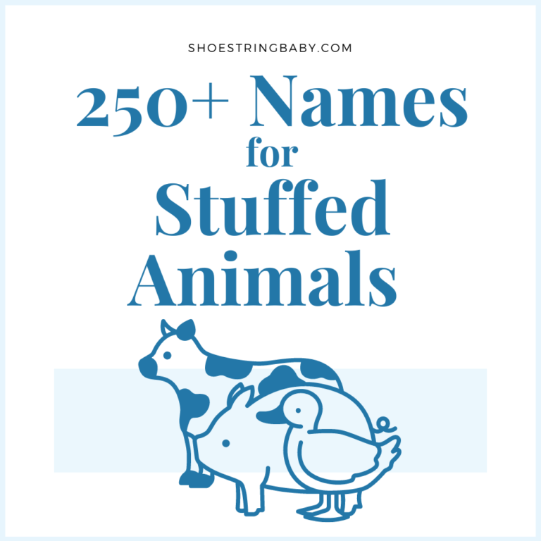 250 Cute Funny Names For Stuffed Animals