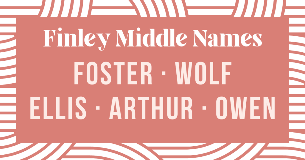 boy middle names for finley