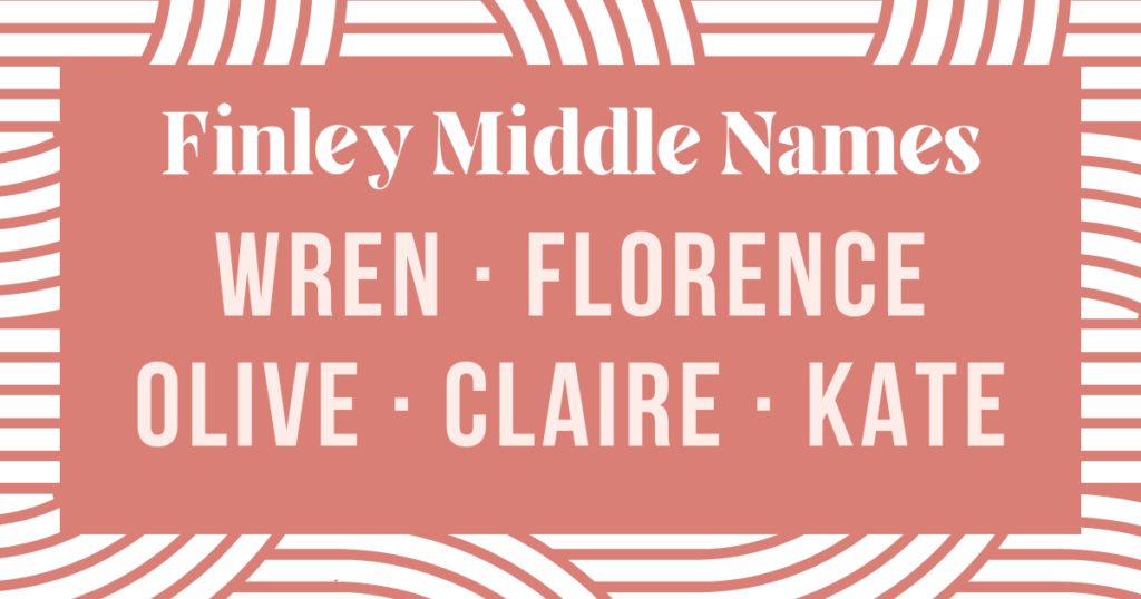 girl middle names for finley