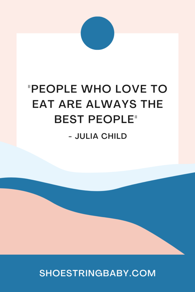 julia child quote: people who love to eat are always the best people