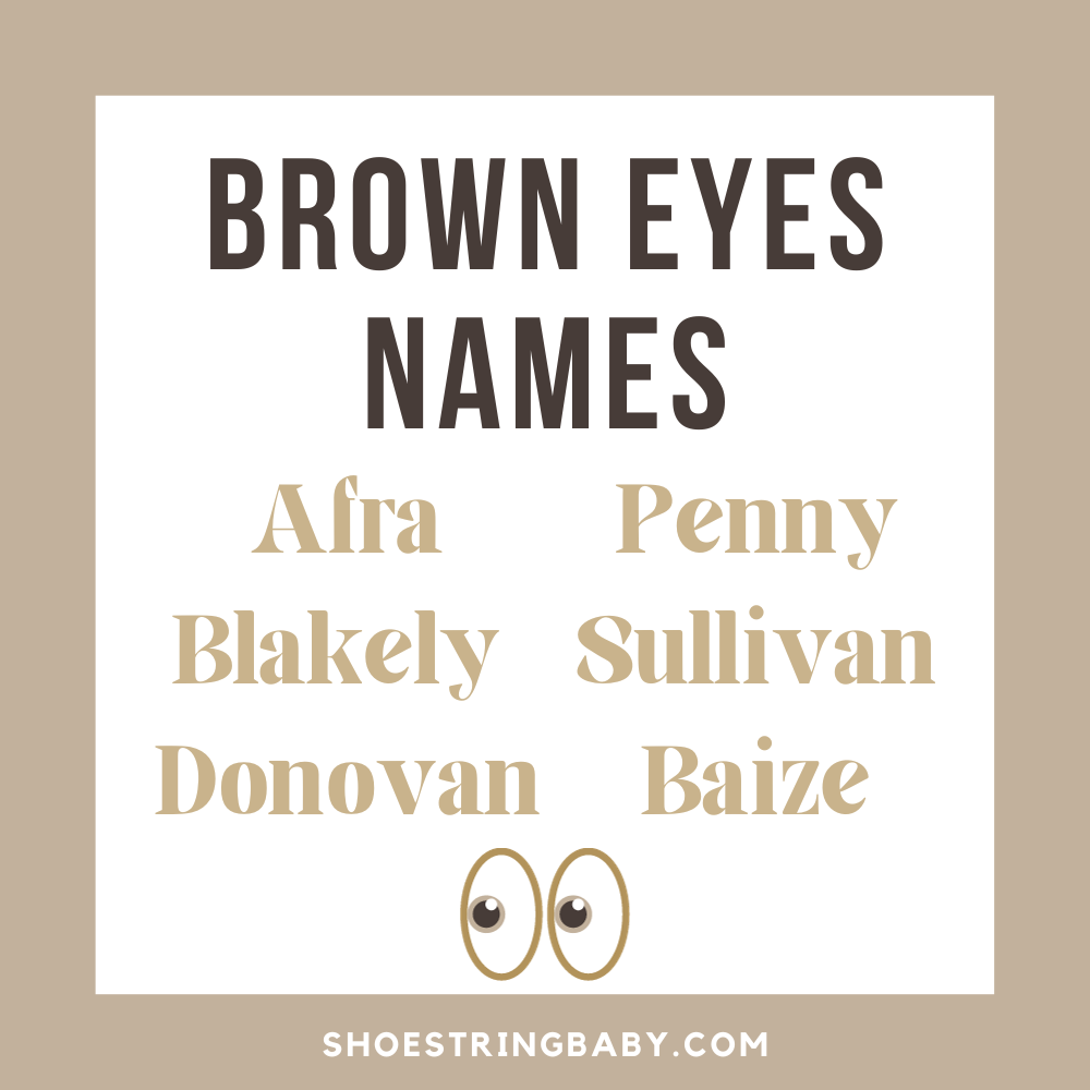 List of brown eyes names: afra, blakely, donovan, penny, sullivan, baize