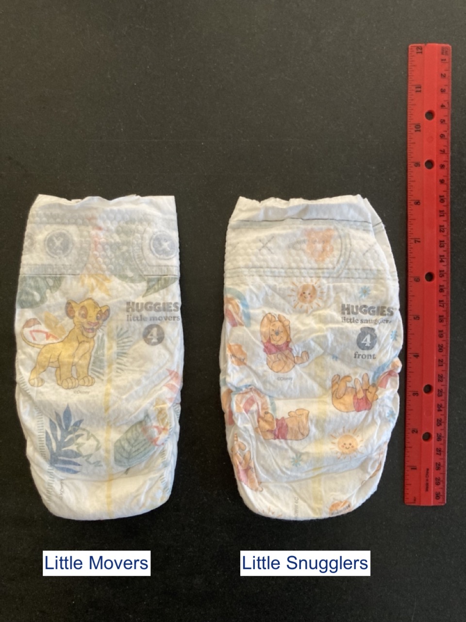 Little Snugglers vs. Little Movers Huggies FaceOff Shoestring Baby