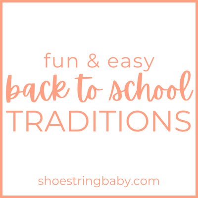 39 Fun Back to School Traditions Kids Will Remember