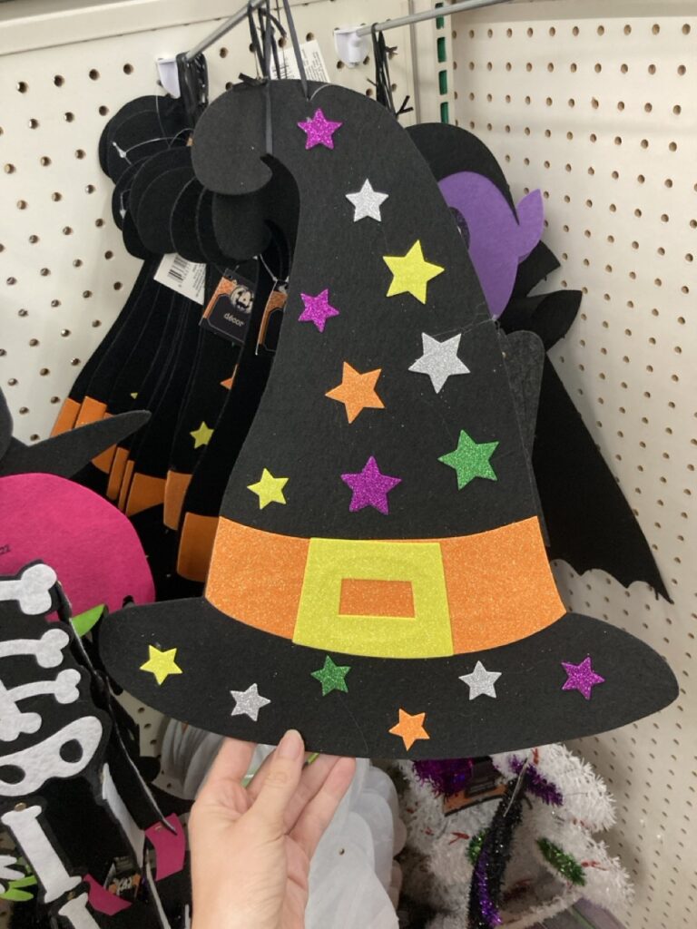 felt witches hat decoration