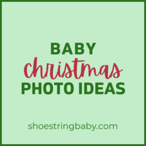 20 Easy DIY Baby Christmas Photos